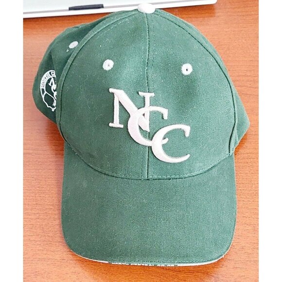 North Central Co-Op Adjustable Hat Cotton Farmer Hook & Loop Green - Picture 3 of 9